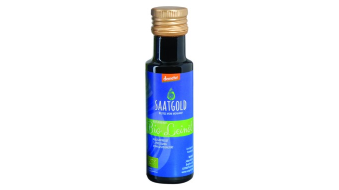 Saatgold Bio Leinöl Demeter 100 ml
